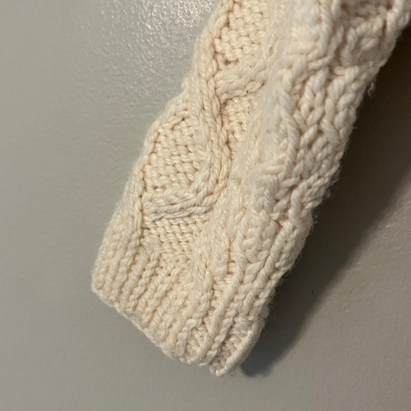 Blarney Woolen Mills Made in Ireland Hand knit Sweater Kid's Baby Size Medium - Picture 9 of 10